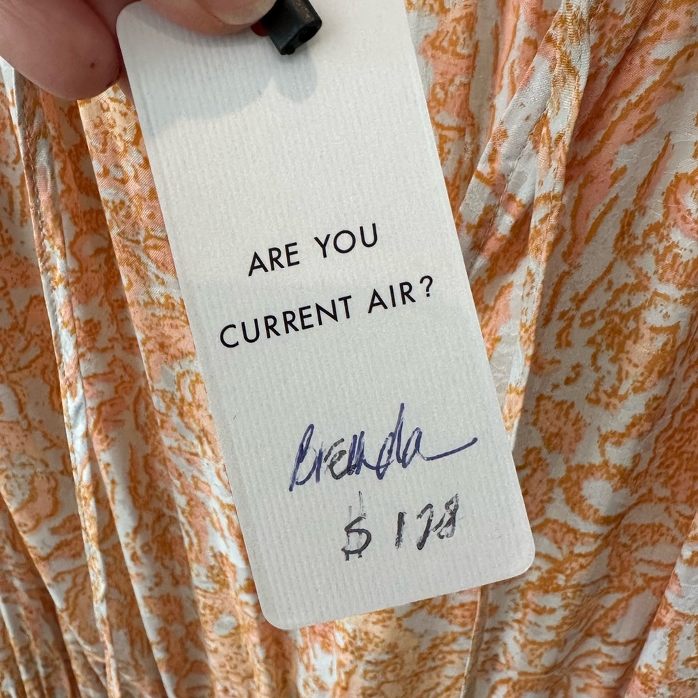 Current Air Multicolor Patterned Midi Dress - Picture 4 of 6